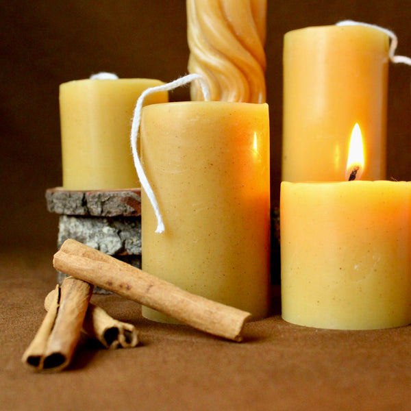 Cinnamon Beeswax Candle