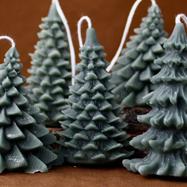 Forest Evergreen Beeswax Candle