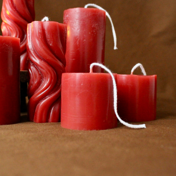 Alkanet Beeswax Candle