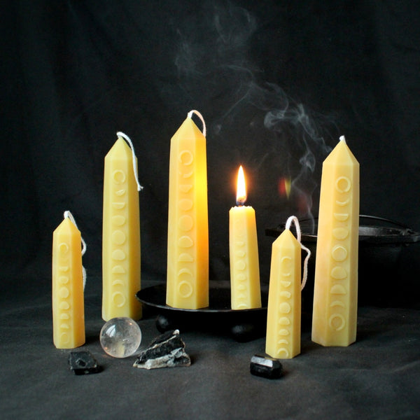 Ritual Beeswax Candle