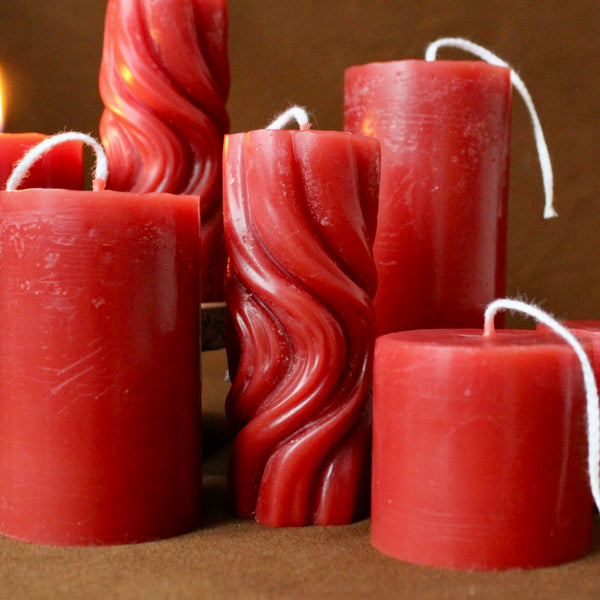 Alkanet Beeswax Candle