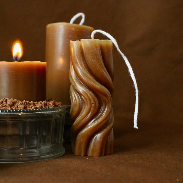 Cocoa Beeswax Candle