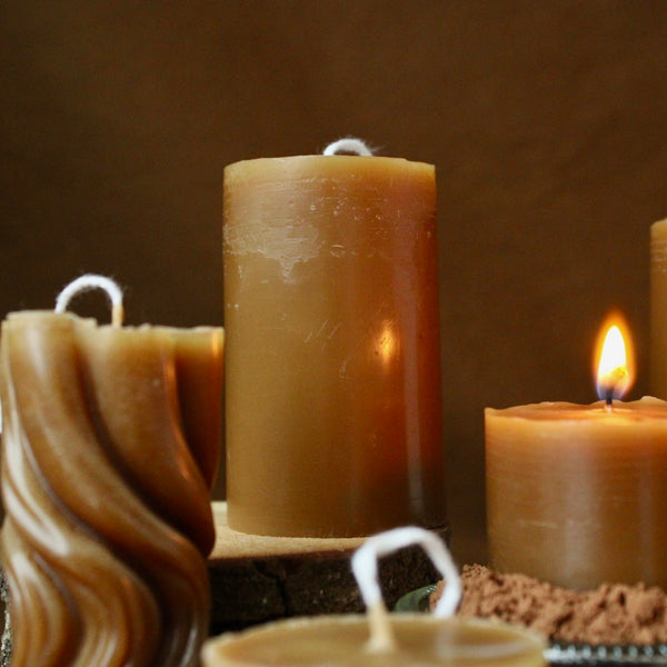 Cocoa Beeswax Candle