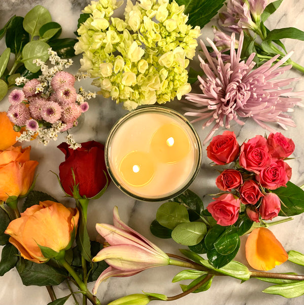 Floral Path Candle